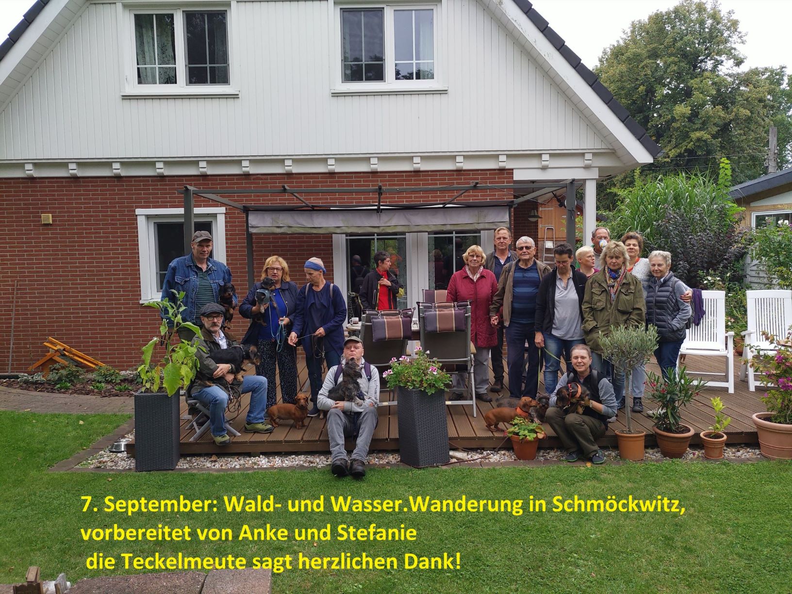 Wald- und Wasserwanderung in Schmöckwitz am 7. September 2019