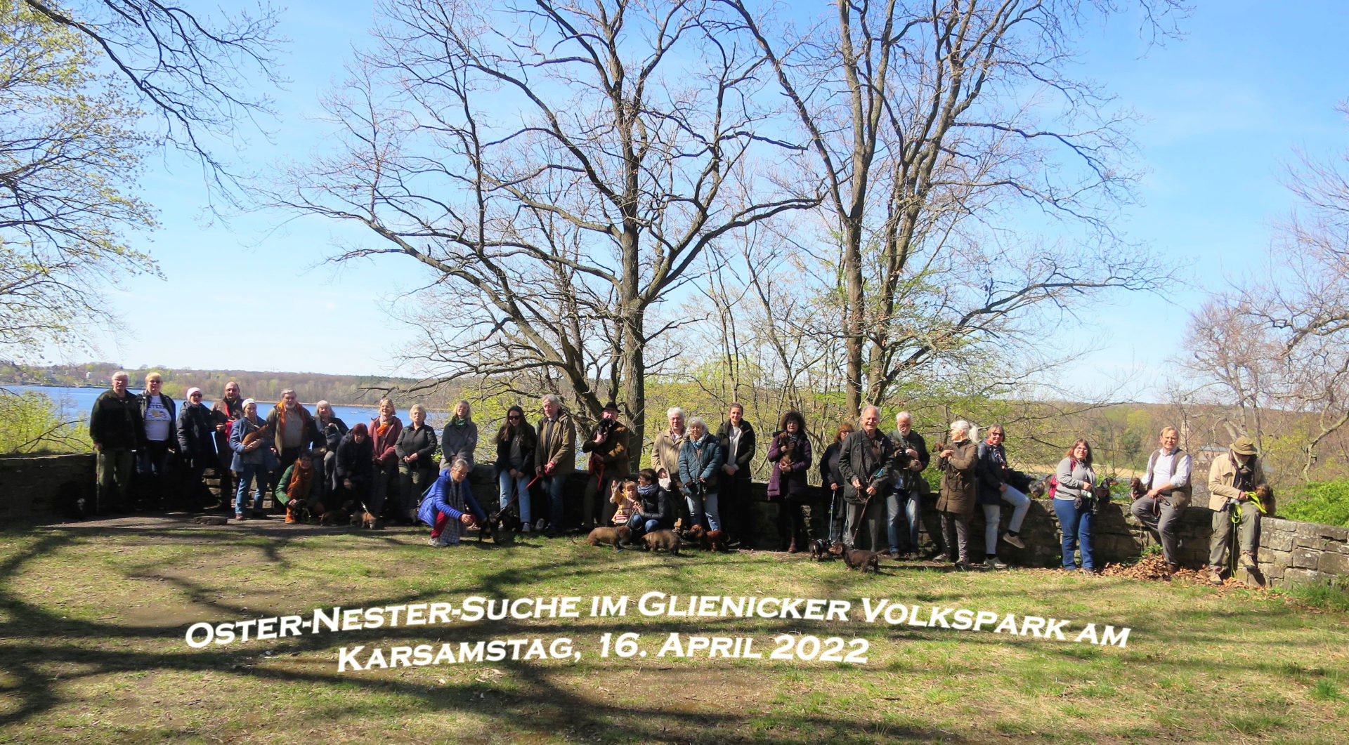 Oster-Nester-Suche am Karsamstag 2022 - Teckelgruppe Raben